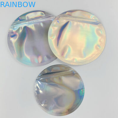 Holograficzne torby do pakowania z mylarem z nadrukiem na monety w kształcie koła 3,5 g