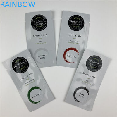 Opakowanie kosmetyczne w woreczku kosmetycznym Mini Kraft z zamkiem błyskawicznym Pusta folia Saszetka na herbatę z kawą