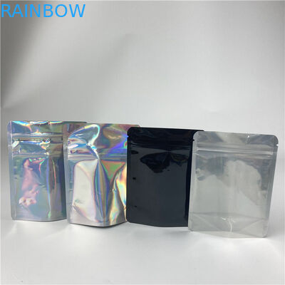 Folia termozgrzewalna Przezroczysta torba Hologram Stand Up Zipper Bag