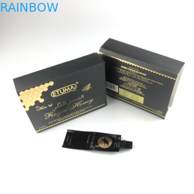 10g saszetka do pakowania w płynny surowy miód ze złotą folią