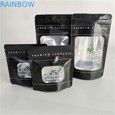 Plastikowe pakowanie przekąsek do kawy i herbaty Zamykane torby Ziplock Niestandardowe etui Laminowane Runtz