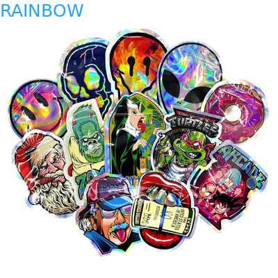 Niestandardowy nieregularny kształt Mylar Plastikowa torba na suwak Zapach Odporny na zapach 3,5g 7g