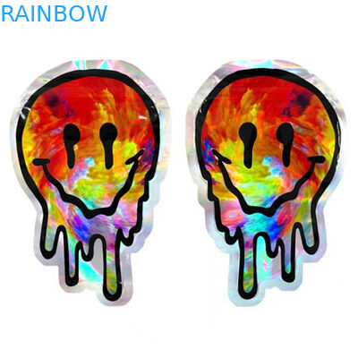 3,5g 7g Zamykany zamek błyskawiczny Mylar Opakowania na żywność Nieregularny kształt do ciastek z cukierkami