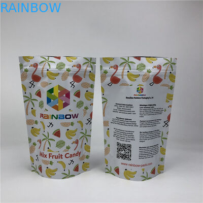 Dostosowane torby CBD Stand Up Doypack Matowa folia aluminiowa Baggies Opakowanie na żywność