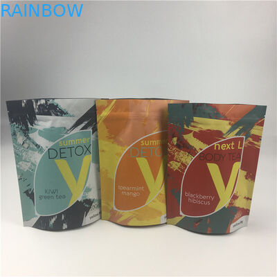 Plastikowa torebka stojąca THC z zapinaną na zamek torbą do pakowania Mylar na przekąskę