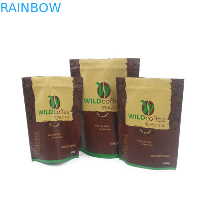 Niestandardowa Mylar Zapach Odporna na Przekąski Opakowanie Zipper Torba Na Kawę Kratom