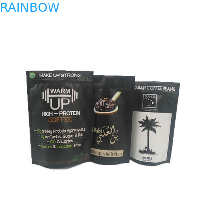 Niestandardowa Mylar Zapach Odporna na Przekąski Opakowanie Zipper Torba Na Kawę Kratom