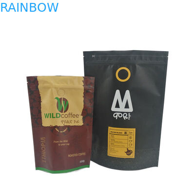 Mylar Paper Stand Up Pouch Zipper Gravure Printing Plastikowa torba na opakowanie z logo