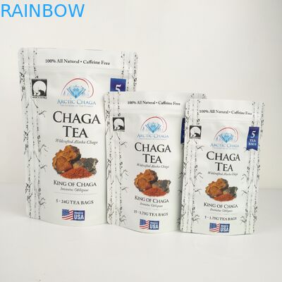 Mylar Paper Stand Up Pouch Zipper Gravure Printing Plastikowa torba na opakowanie z logo