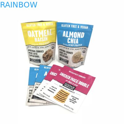 Niestandardowe logo 3,5g Stand Up Mylar Bags na ciasteczka z konopi indyjskich Opakowanie na ziarna kawy