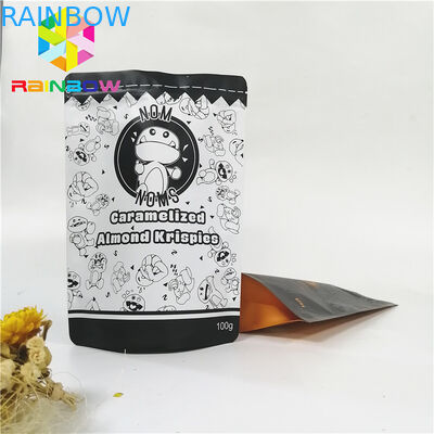 Recyklingowa torba Mylar Stand Up 3,5 g do pakowania w ziarna kawy z przyprawami tytoniowymi