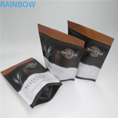 Marjuana Mylar Stand Up Pouch Food Grade CMYK Kolor Ziplock Dostosowane logo