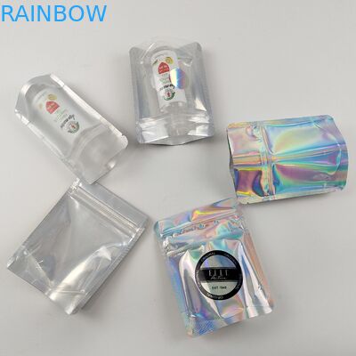 Zamykane przed dziećmi torby do pakowania Ziplock Przezroczysta folia przednia Tylna jadalna na żywność