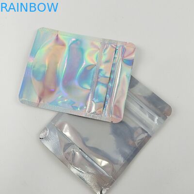 Zamykane przed dziećmi torby do pakowania Ziplock Przezroczysta folia przednia Tylna jadalna na żywność