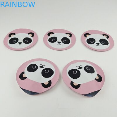 Torba do pakowania foliowego z nadrukiem cyfrowym Nieregularna plastikowa wycinana jadalna torebka na suwak na żywność