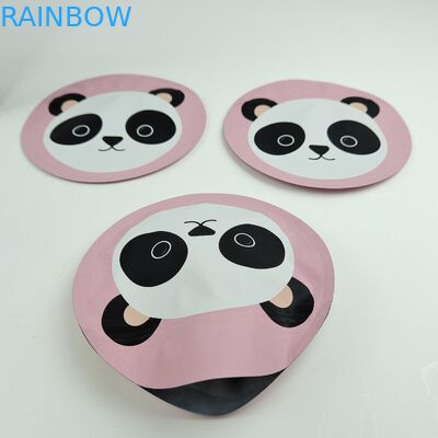 Die Cut Wielokrotnego użytku Stand Up Ziplock Torby Odporne na zapach 3,5g Torby Mylar