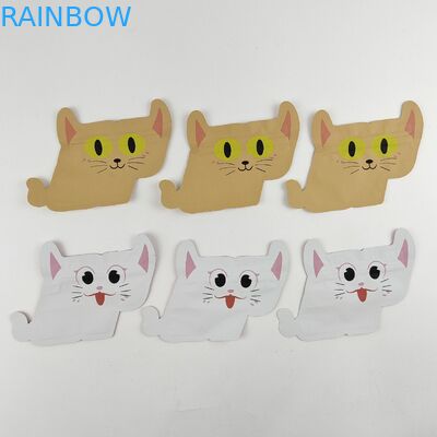 Candy Cookies Mylar Ziplock Stand Up Bags Specjalny kształt Stand Up Ziplock Woreczki