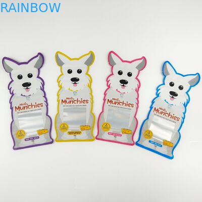 Candy Cookies Mylar Ziplock Stand Up Bags Specjalny kształt Stand Up Ziplock Woreczki