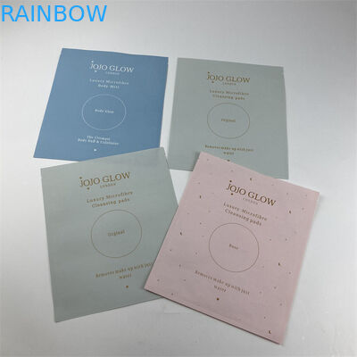 Cyfrowo drukowana płaska saszetka wielokrotnego użytku PLA PLA do płatków oczyszczających do makijażu