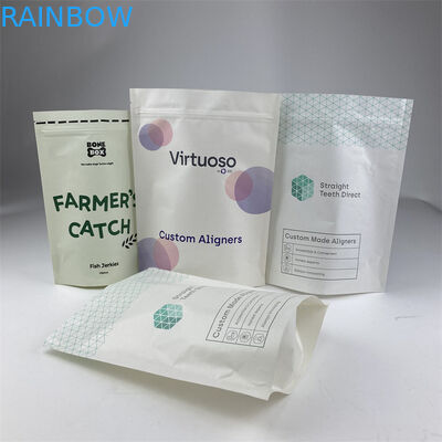 Zęby Clear Aligners Torby do pakowania Mylar MOPP Kraft Paper PE One Side Transparent