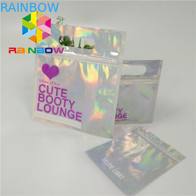 Wodoodporna plastikowa torba do pakowania bikini Soft Touch Stroje kąpielowe Recykluj torby z zamkiem błyskawicznym