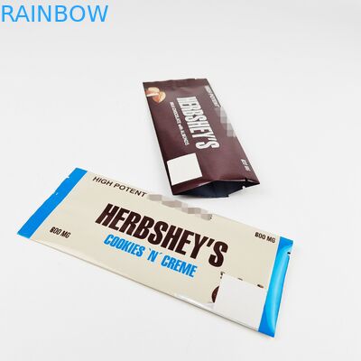 Kannabinoidy Chocolate Bar Recyklingowa plastikowa torba Cyfrowa torba foliowa z nadrukiem