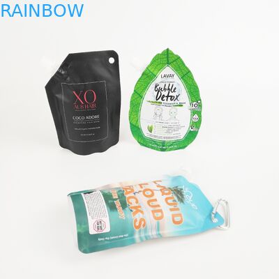 Niestandardowe opakowanie na wylewkę szamponu Kosmetyczne wylewki płynne stojące woreczki