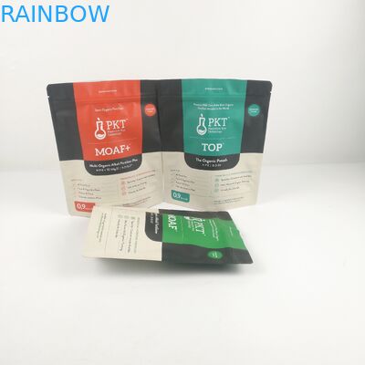 Stand Up Aluminiowe torby do pakowania Przekąski Tytoń Spice Zamykane torby Ziplock