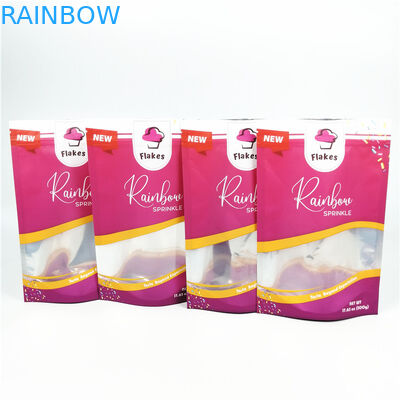 Przezroczyste, niestandardowe drukowane torby Mylar Odporny na zapach woreczek 3,5 g Jadalne torby foliowe Ziplock