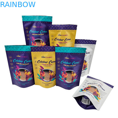 Dostosowane opakowanie jadalne Stand Up Pouch Bag z zamkiem błyskawicznym odpornym na zapachy