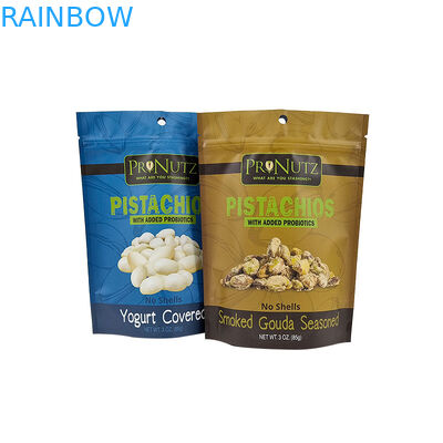 3,5 g Odporna na zapachy Niestandardowe cukierki do ciastek Food Grade Zip Lock Bag Biała folia