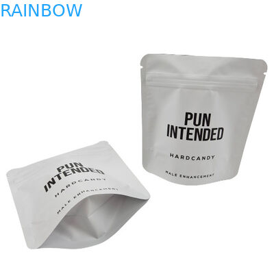 Dostosowana torba z zamkiem błyskawicznym z folii aluminiowej Mylar do pakowania żywności jadalnej