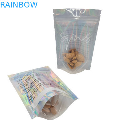 Dostosowana torba z zamkiem błyskawicznym z folii aluminiowej Mylar do pakowania żywności jadalnej