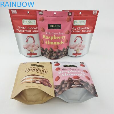 Kolorowe plastikowe torby z zamkiem błyskawicznym Odporne na zapach dziecka Druk cyfrowy