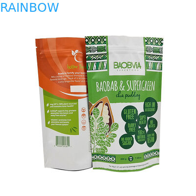 Kolorowe plastikowe torby z zamkiem błyskawicznym Odporne na zapach dziecka Druk cyfrowy