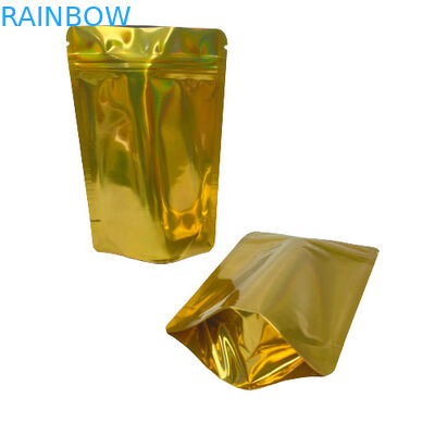 Plastikowy zamek błyskawiczny Odporny na zapach Stand Up Pouch Opakowanie Uszczelnienie termiczne 3,5 7 g 1 uncja