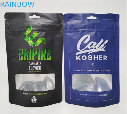 Folia z tworzywa sztucznego Opakowania na kadzidła ziołowe Mylar Bag Stand Up Pouch Cannabis Flower