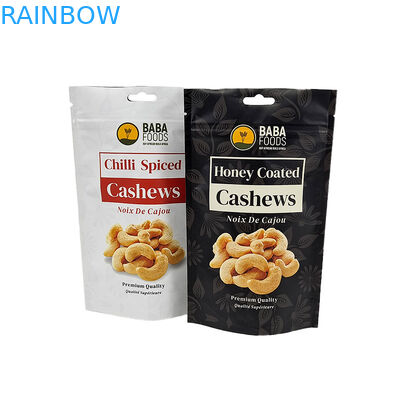 Zabezpieczony przed dziećmi zamek błyskawiczny 3,5 g Torby z mylaru Stand Up Cookie Aluminiowe opakowanie Tłoczenie na gorąco