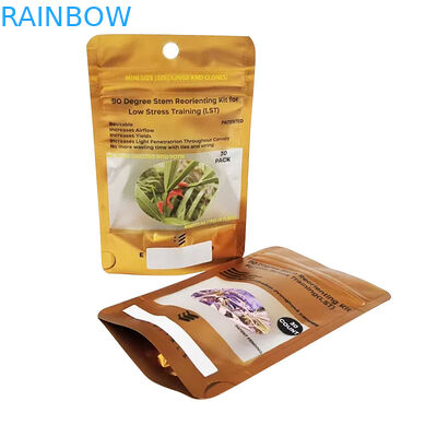 3,5 g Stand Up Zipper Pouch Torby z mylaru Hologram Aluminium z zamkiem błyskawicznym zabezpieczającym przed dziećmi