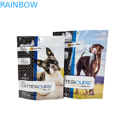 Niestandardowe drukowane torby do pakowania z mylaru Odporne na zapach Stand Up Hologram Cookie 30 mikronów