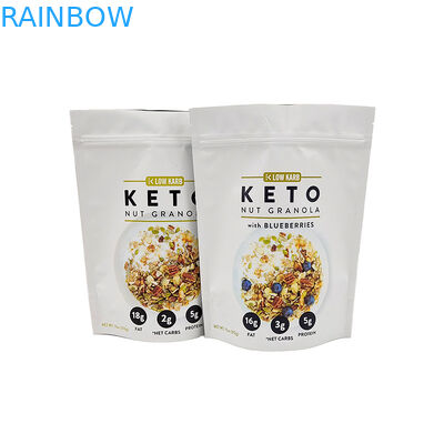 Kolorowe aluminiowe opakowania Mylarowe torby 3,5 g Samonośne stojące woreczki na suwak