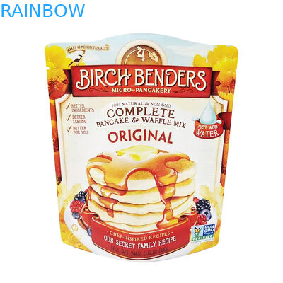 Kolorowe aluminiowe opakowania Mylarowe torby 3,5 g Samonośne stojące woreczki na suwak