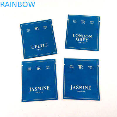 500 szt. Opakowania Drukowanie Torby z mylaru do torebek z czarną zieloną herbatą