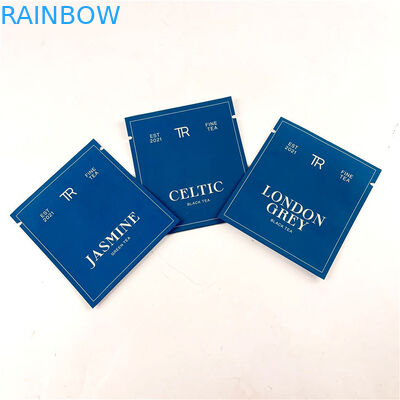 500 szt. Opakowania Drukowanie Torby z mylaru do torebek z czarną zieloną herbatą