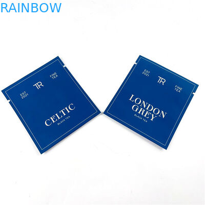 500 szt. Opakowania Drukowanie Torby z mylaru do torebek z czarną zieloną herbatą