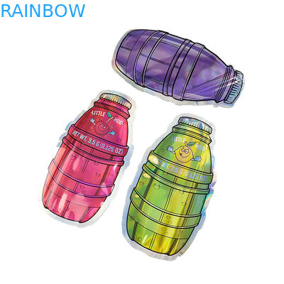 Niestandardowy drukowany kształt Die Cut Mylar Torby 1g 3,5g 7g 14g 28g Do jadalnych ciasteczek