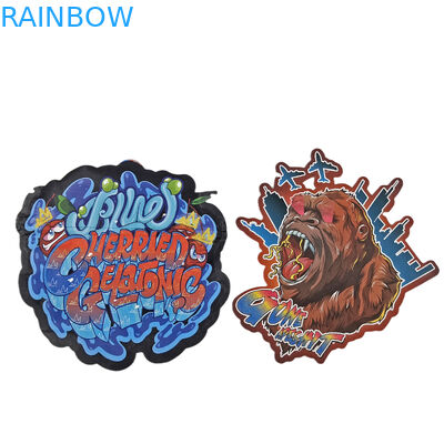 Niestandardowy specjalny zamek błyskawiczny z zabezpieczeniem przed dziećmi 3,5 g Opakowania na przekąski Nieregularna torba z mylaru