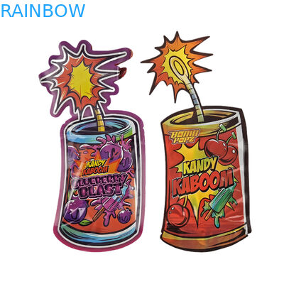 3,5 g 7 g 14 g 28 g Niestandardowy projekt Nieregularne zabezpieczenie przed dziećmi Wycinane plastikowe opakowania w kształcie przekąsek