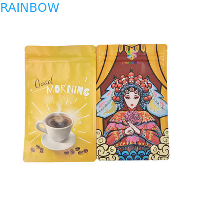 Jadalne opakowania z tworzyw sztucznych Folia aluminiowa Zipper Stojące torby na przekąski Białko w proszku