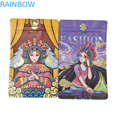 Opakowanie na żywność z zamkiem błyskawicznym Jadalne 250 g Kawiarnia Wrapper Zamykana torebka stojąca